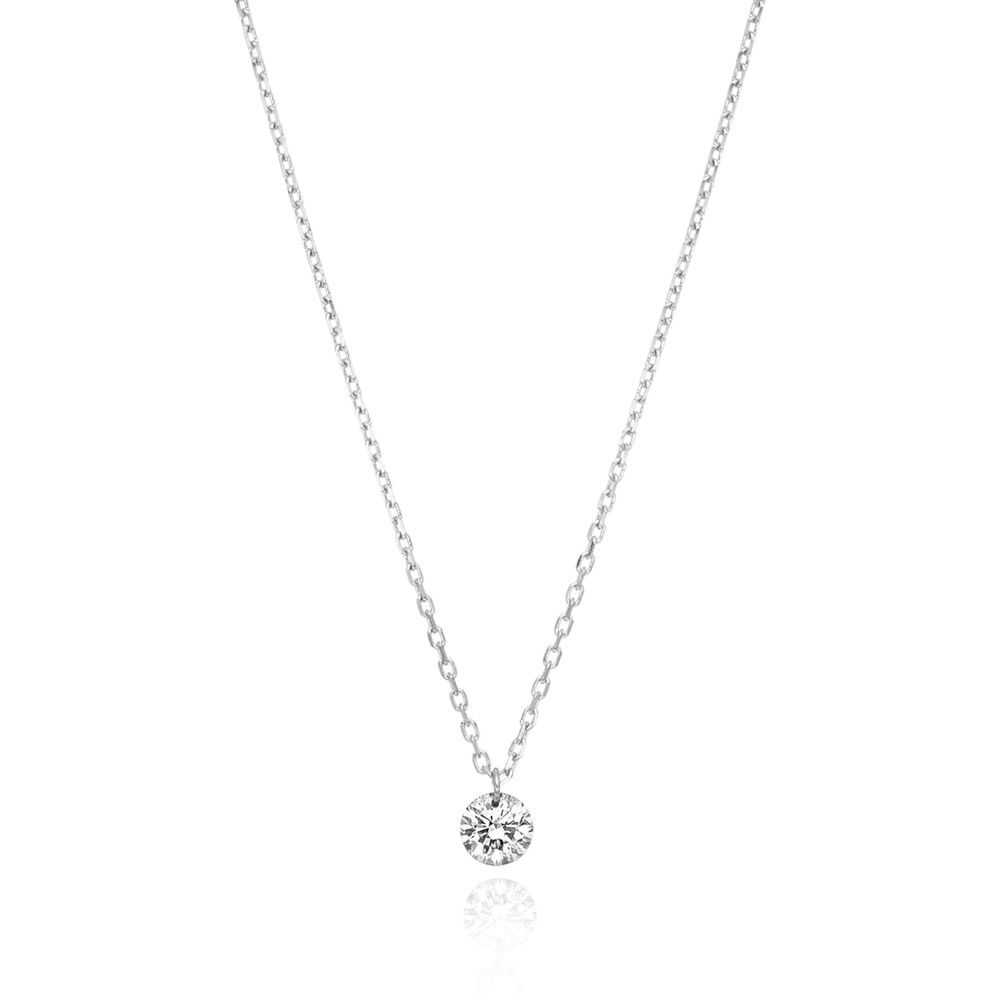 Halskette Pure Diamant, 18 K Weigold