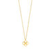 Halskette Clover Charm, 18 K Gelbgold vergoldet Bild 3