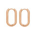 Creole Square, maxi, 18 K Rosegold vergoldet Bild 3