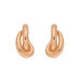 Creole Double, 18 K Rosegold vergoldet Bild 3