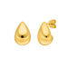 Ohrstecker One Drop, 18 K Gelbgold vergoldet Bild 2