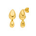 Ohrstecker Two Drops, 18 K Gelbgold vergoldet Bild 2