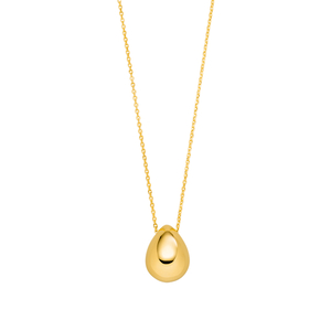 Halskette One Drop, 18 K Gelbgold vergoldet