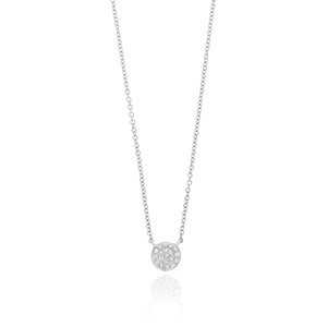 Halskette Pav mit Diamanten, 18 K Weigold