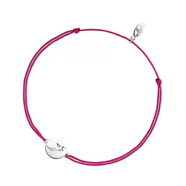 Leaf Jewelry Charity Armband KOLIBRI, Fuchsia