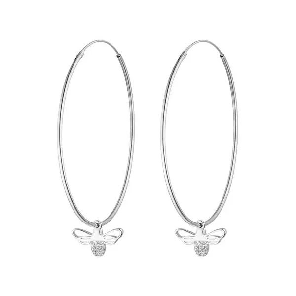 Leaf Jewelry Creole Bee Happy, 925 Sterlingsilber