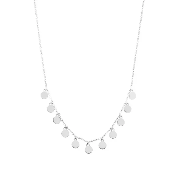 Leaf Jewelry Halskette Platelet, kurz, 925 Sterlingsilber