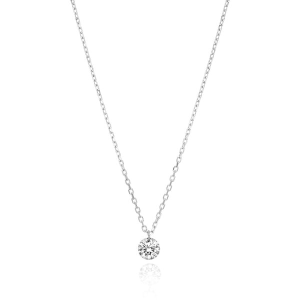 Halskette Pure Diamant, 18 K Weigold