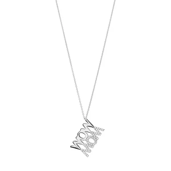 Leaf Jewelry Halskette WOW MOM, 925 Sterlingsilber