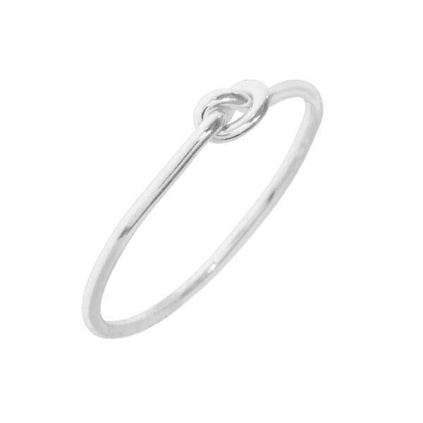 Ring Knoten, 925 Sterlingsilber, Gre 54