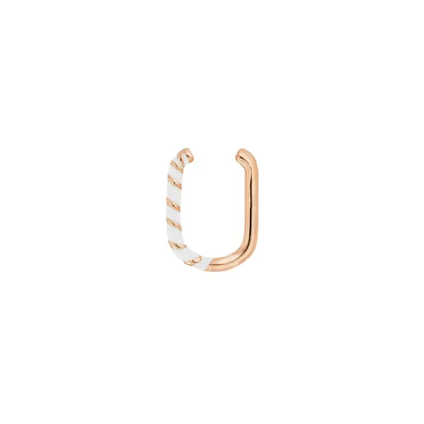 Leaf Jewelry Silber Earcuff, Rosegold, Neon Twist